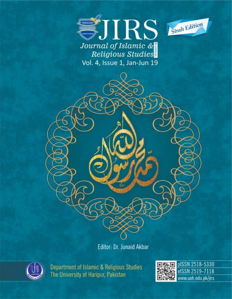 Journal of Islamic & Religious Studies (JIRS)