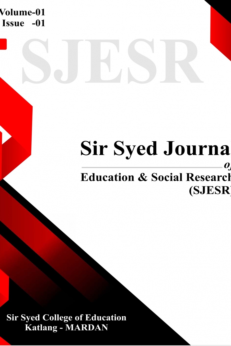 Sir Syed Journal of Education & Social Research (SJESR)